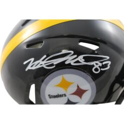 Heath Miller Autographed Pittsburgh Steelers Mini Helmet Beckett Witness 55047