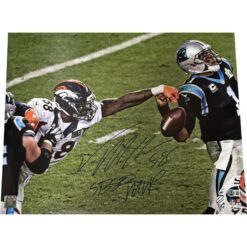 Von Miller Autographed Denver Broncos 16x20 Photo SB MVP Beckett WIT 54700
