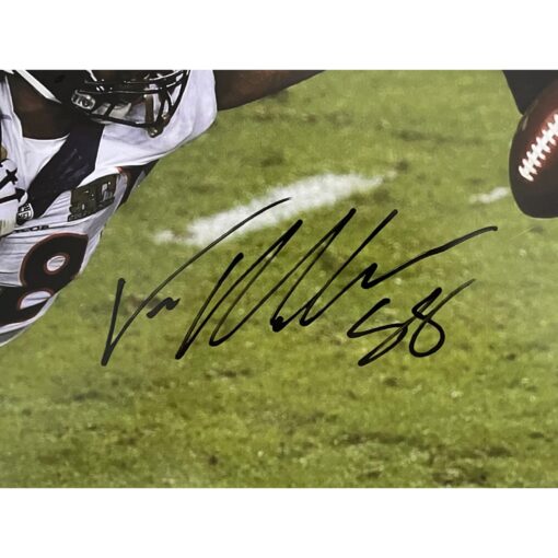 Von Miller Autographed/Signed Denver Broncos 16x20 Photo Beckett 48696