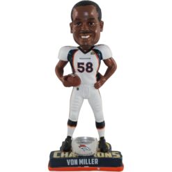 Von Miller Denver Broncos Super Bowl 50 Champions 8" Bobblehead 58215