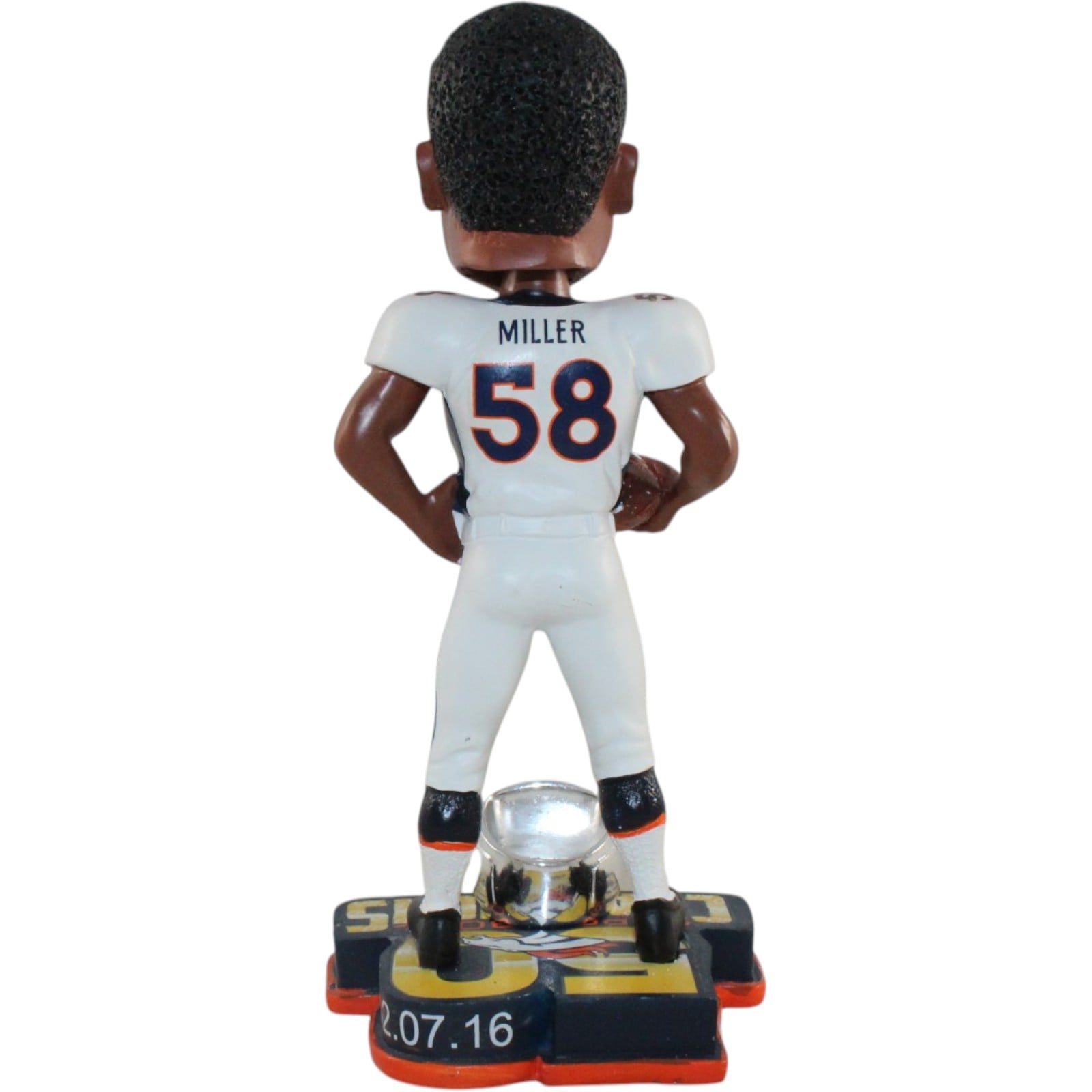 Von Miller Denver Broncos Super Bowl 50 Champions 8" Bobblehead 58215 3 Von Miller Denver Broncos Super Bowl 50 Champions 8" Bobblehead 58215