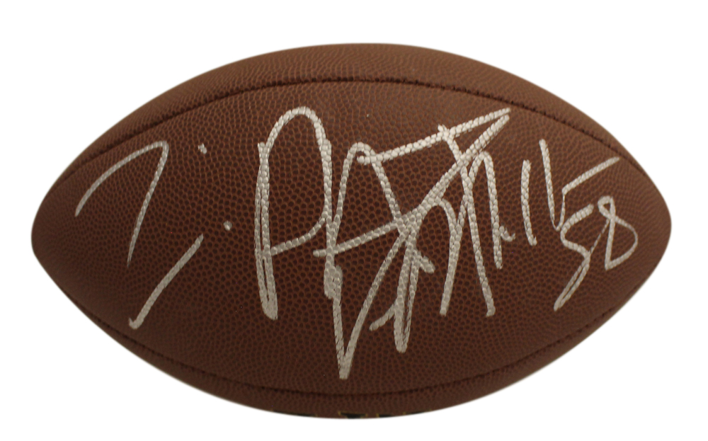 Von Miller Autographed Denver Broncos Super Grip Football 2: Pat Beckett