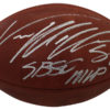 Von Miller Autographed Denver Broncos Authentic SB 50 Football MVP JSA 12398