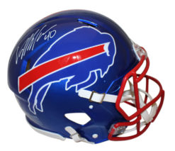 Von Miller Autographed Buffalo Bills Authentic Flash Helmet Beckett