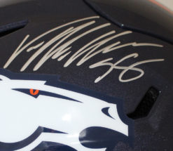 Von Miller Autographed Denver Broncos Authentic Speed Flex Helmet JSA 24301