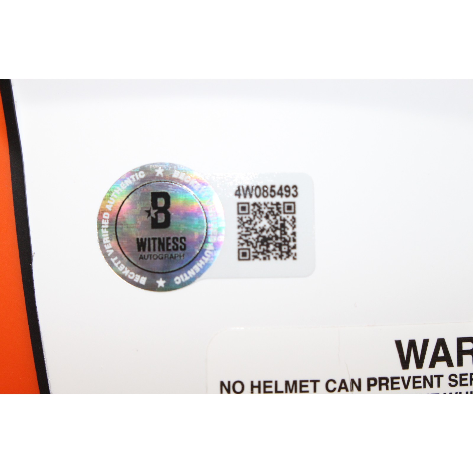 Von Miller Autographed Denver Broncos Authentic Lunar Helmet Beckett WIT 54729 5 Von Miller Autographed Denver Broncos Authentic Lunar Helmet Beckett WIT 54729