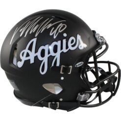 Von Miller Autographed Texas A&M Aggies Authentic Script Helmet Beckett W 54701