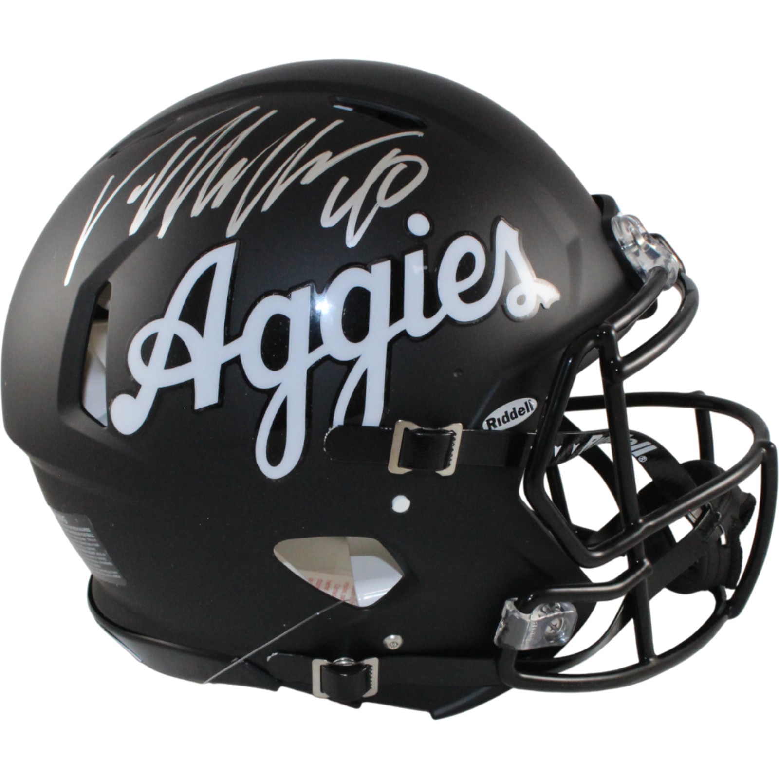 Von Miller Autographed Texas A&M Aggies Authentic Script Helmet Beckett W 54701