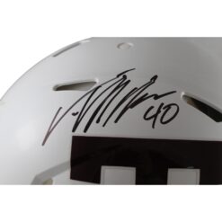 Von Miller Autographed Texas A&M Aggies Authentic White Helmet Beckett W 54683