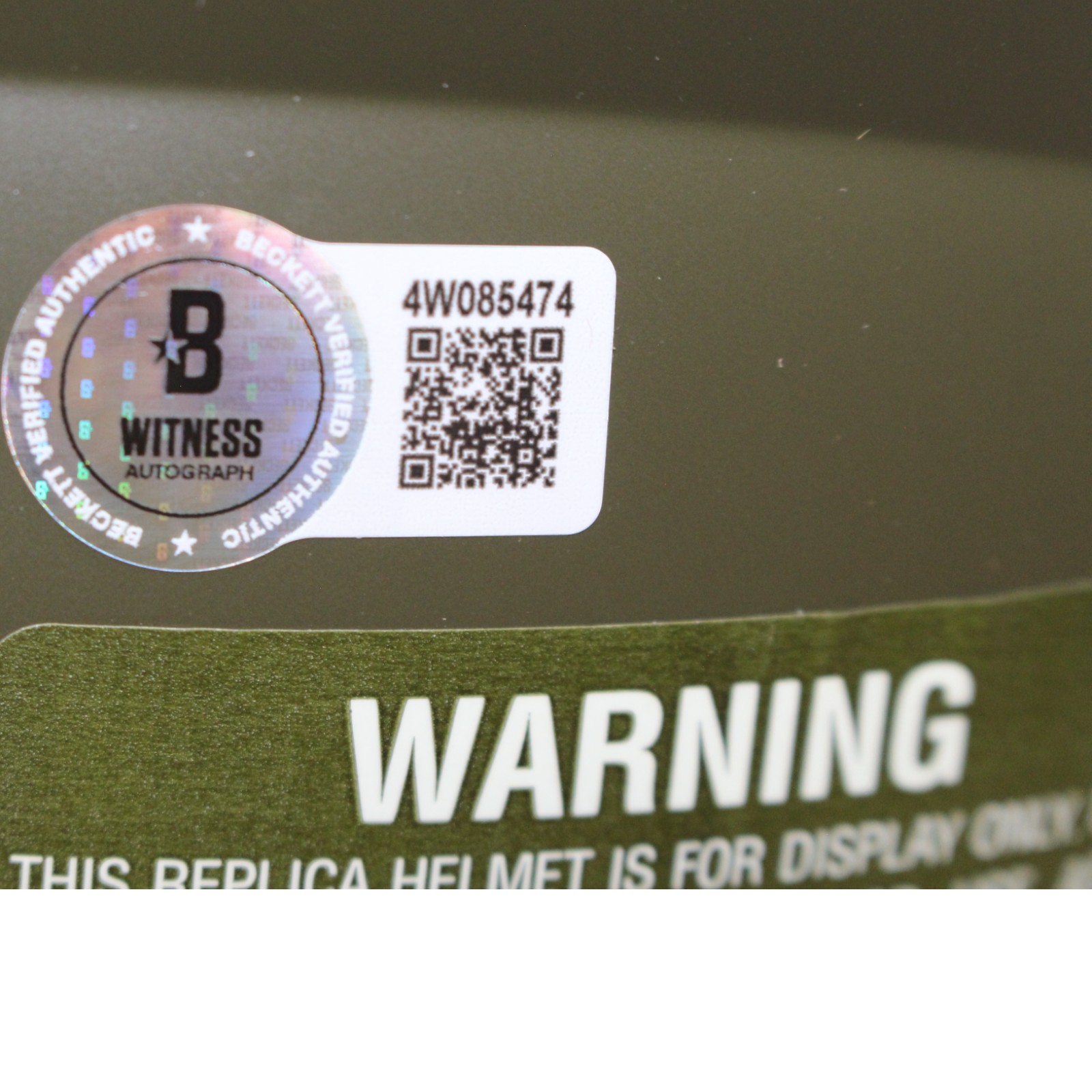 Von Miller Autographed Denver Broncos F/S 22 STS Helmet Beckett Witness 54722 5 Von Miller Autographed Denver Broncos F/S 22 STS Helmet Beckett Witness 54722