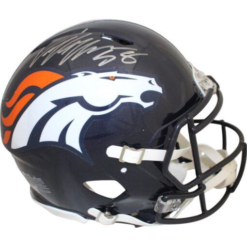 Von Miller Autographed Denver Broncos TB 97-23 Authentic Helmet Beckett 48673