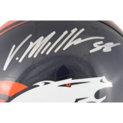 Von Miller Autographed/Signed Denver Broncos F/S VSR4 TB Helmet JSA 50110