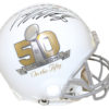 Von Miller Signed Denver Broncos Authentic White Super Bowl 50 Helmet JSA 24205