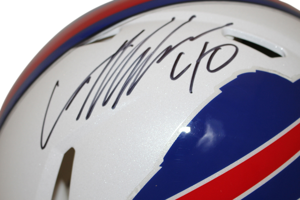 Von Miller Autographed Buffalo Bills Authentic Speed Helmet Beckett