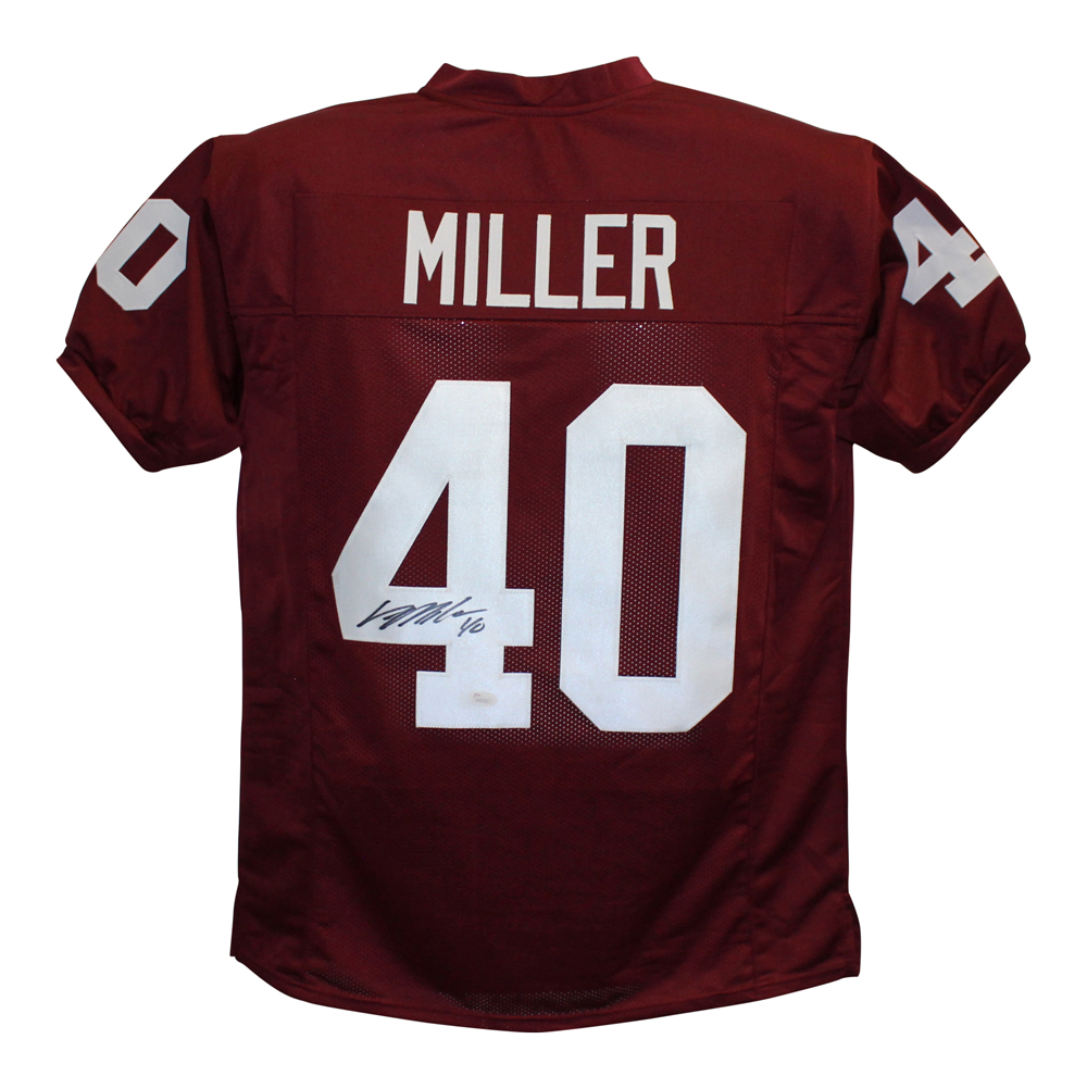 Von Miller Autographed/Signed College Style Maroon XL Jersey JSA 12406