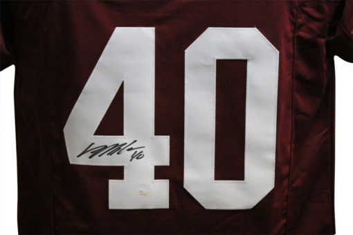 Von Miller Autographed/Signed College Style Maroon XL Jersey JSA 12406