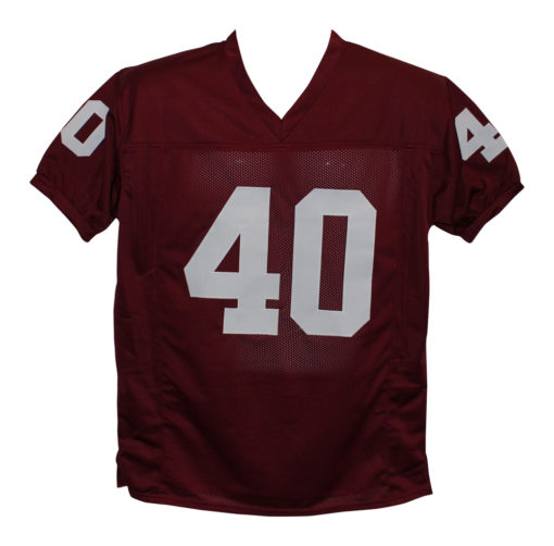 Von Miller Autographed/Signed College Style Maroon XL Jersey JSA 12406