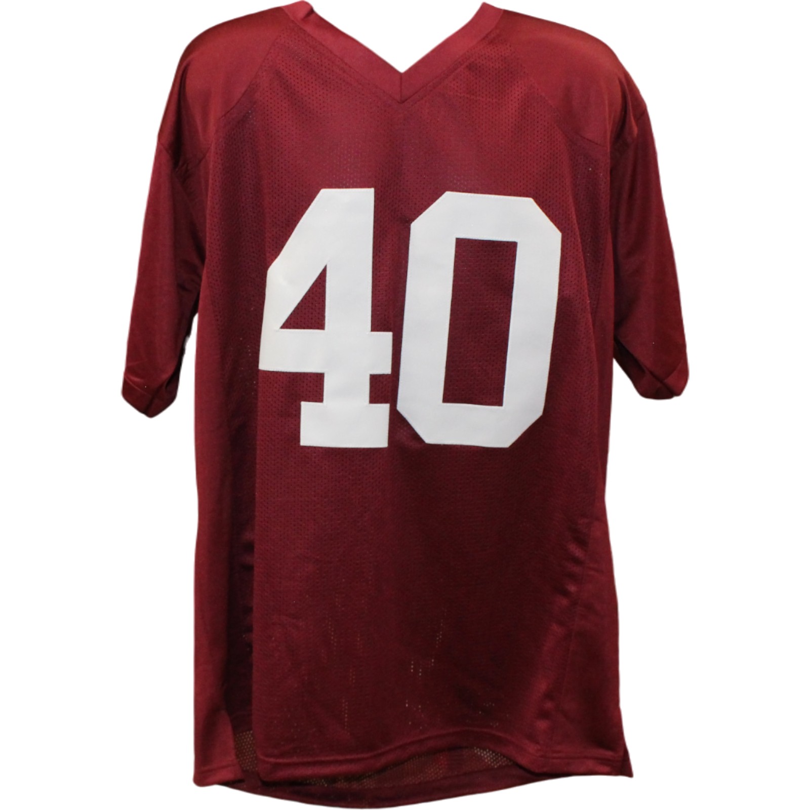 Von Miller Autographed/Signed College Style Red Jersey Beckett Witness 54741 4 Von Miller Autographed/Signed College Style Red Jersey Beckett Witness 54741