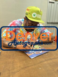 Von Miller Autographed Denver Broncos 8x10 Photo Beckett Witness 54704