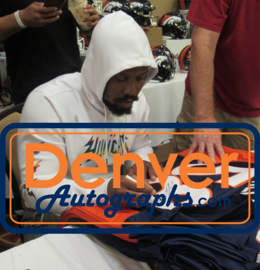 Von Miller Autographed/Signed Denver Broncos Blue XL Jersey JSA 24195