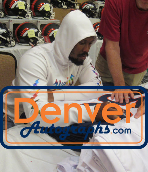 Von Miller Autographed/Signed Denver Broncos White XL Jersey MVP JSA 19052