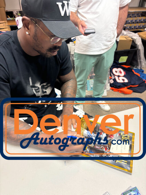 Von Miller Autographed Denver Broncos Super Bowl 50 Program Beckett 48684