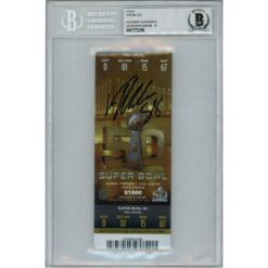 Von Miller Autographed Super Bowl 50 Ticket Stub SB MVP Slab Beckett 48686