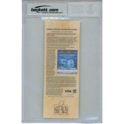 Von Miller Autographed Super Bowl 50 Ticket Stub SB MVP Slab Beckett 48690