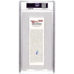 Von Miller Signed Denver Broncos NFL Debut Ticket Stub Slab 8/8 PSA 34353