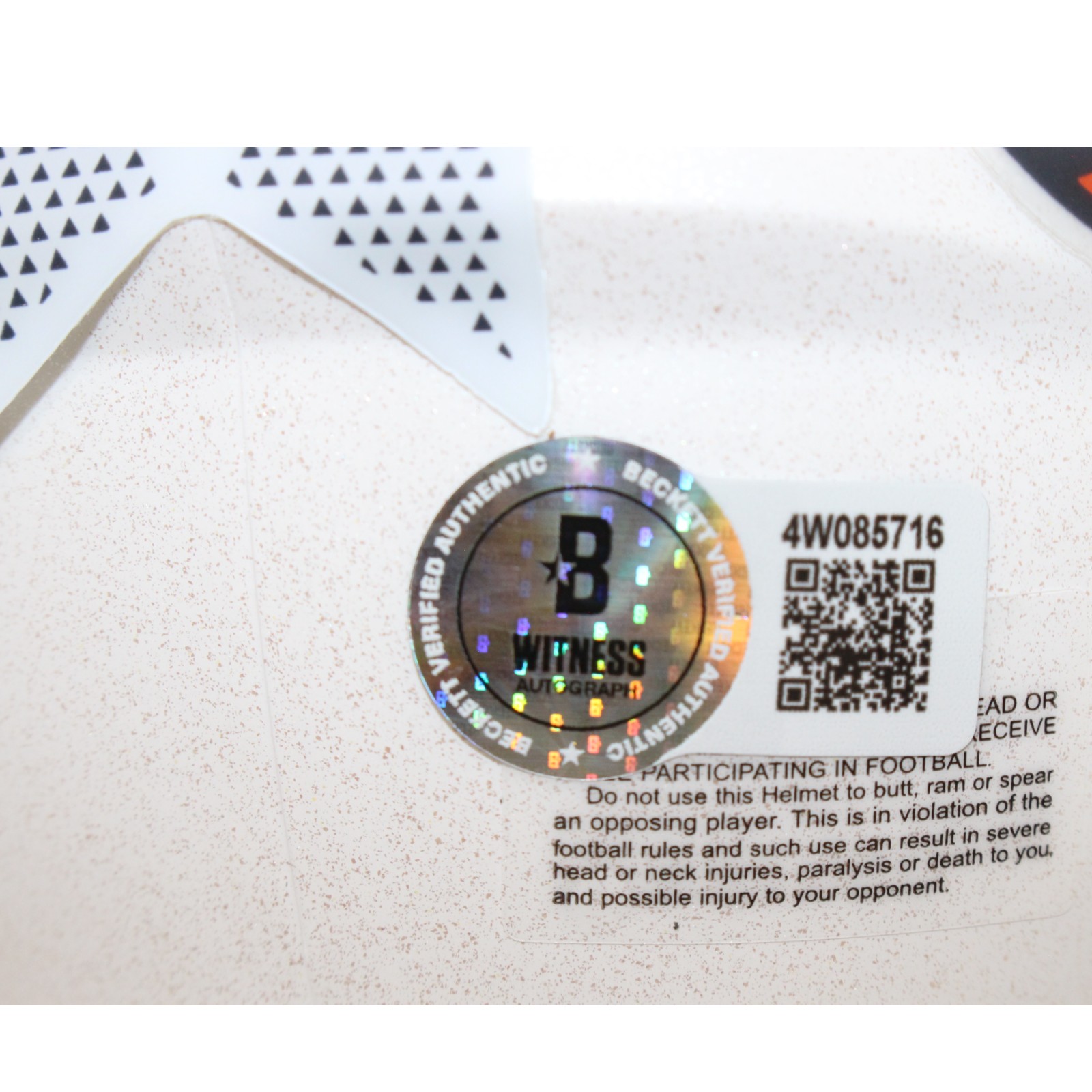 Von Miller Autographed Denver Broncos 24 Alt Mini Helmet Beckett Witness 54685 4 Von Miller Autographed Denver Broncos 24 Alt Mini Helmet Beckett Witness 54685