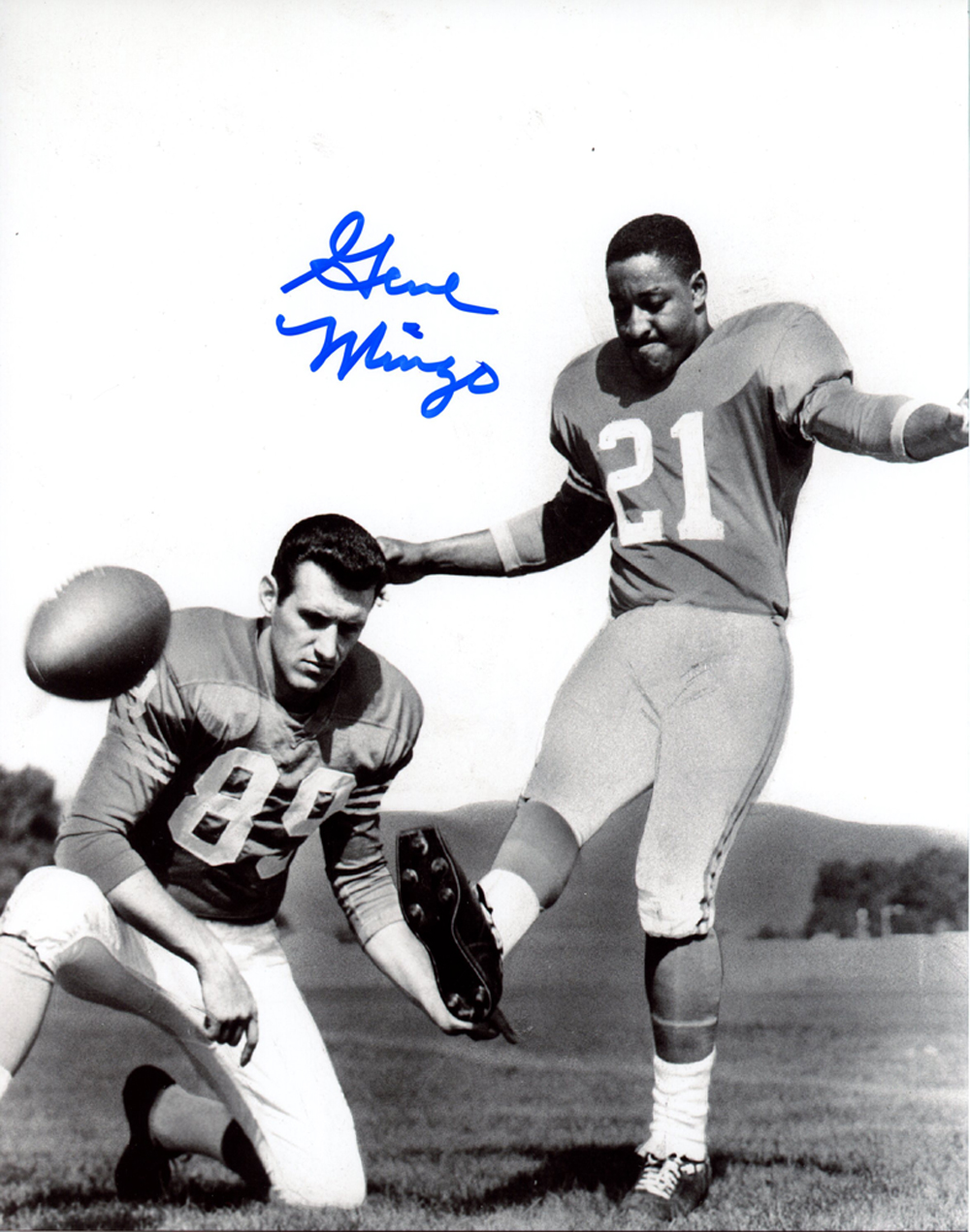 Gene Mingo Autographed/Signed Denver Broncos 8x10 Photo