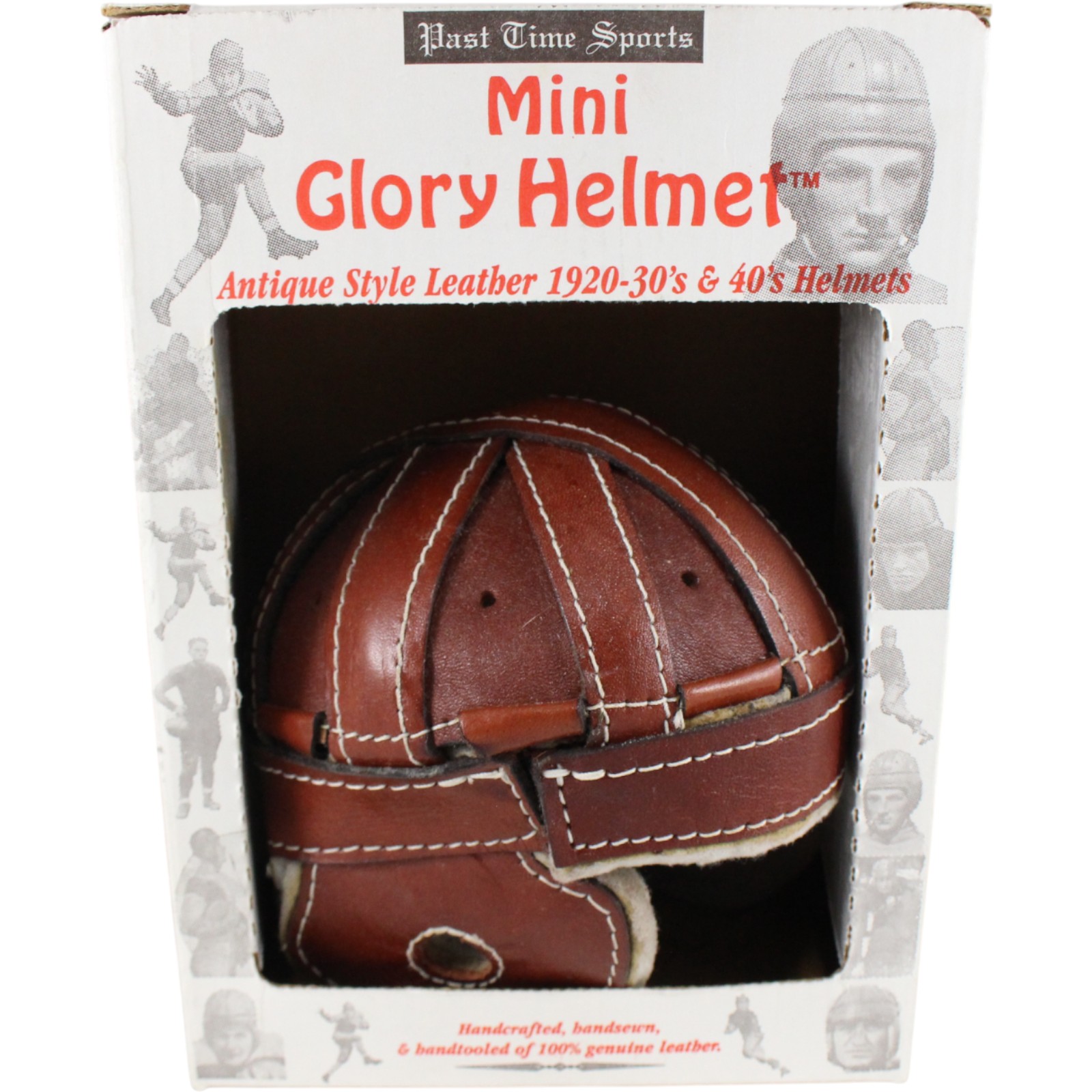 NFL Mini Glory Helmet Antique Style Leather 1920 1930 Mini Helmet 52735 1 NFL Mini Glory Helmet Antique Style Leather 1920 1930 Mini Helmet 52735