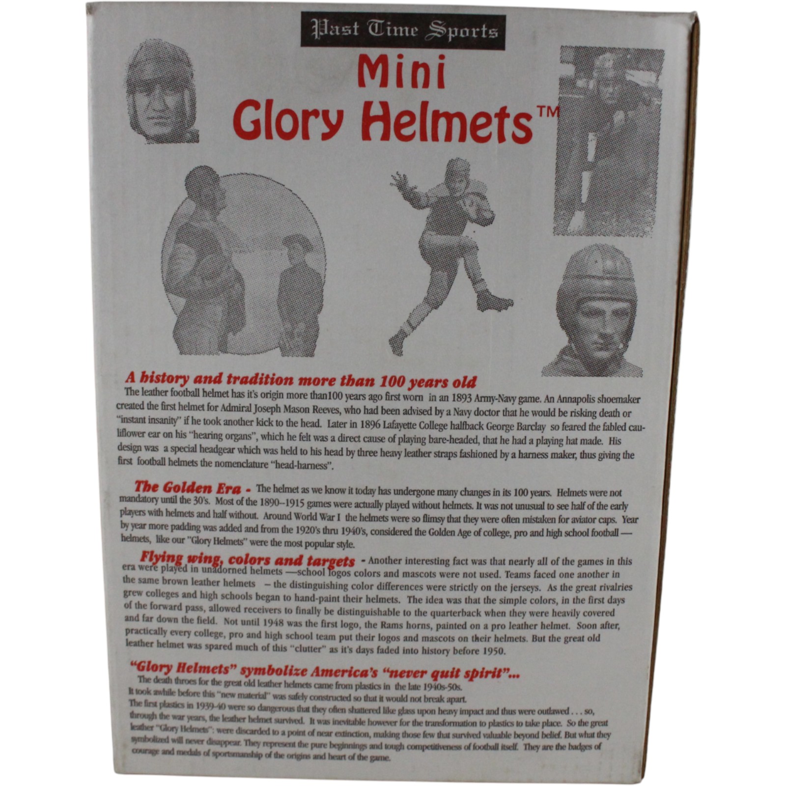 NFL Mini Glory Helmet Antique Style Leather 1920 1930 Mini Helmet 52735 4 NFL Mini Glory Helmet Antique Style Leather 1920 1930 Mini Helmet 52735