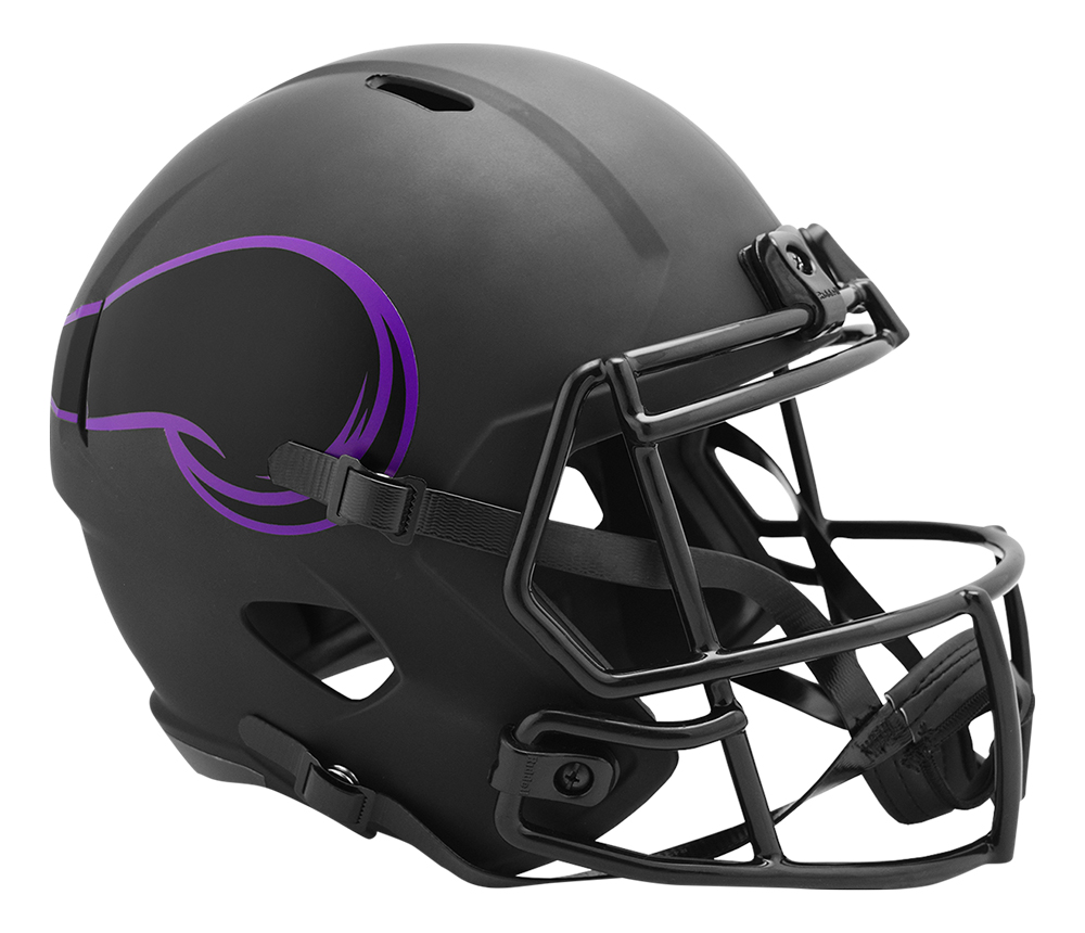 Minnesota Vikings Full Size Eclipse Speed Replica Helmet New In Box 28483