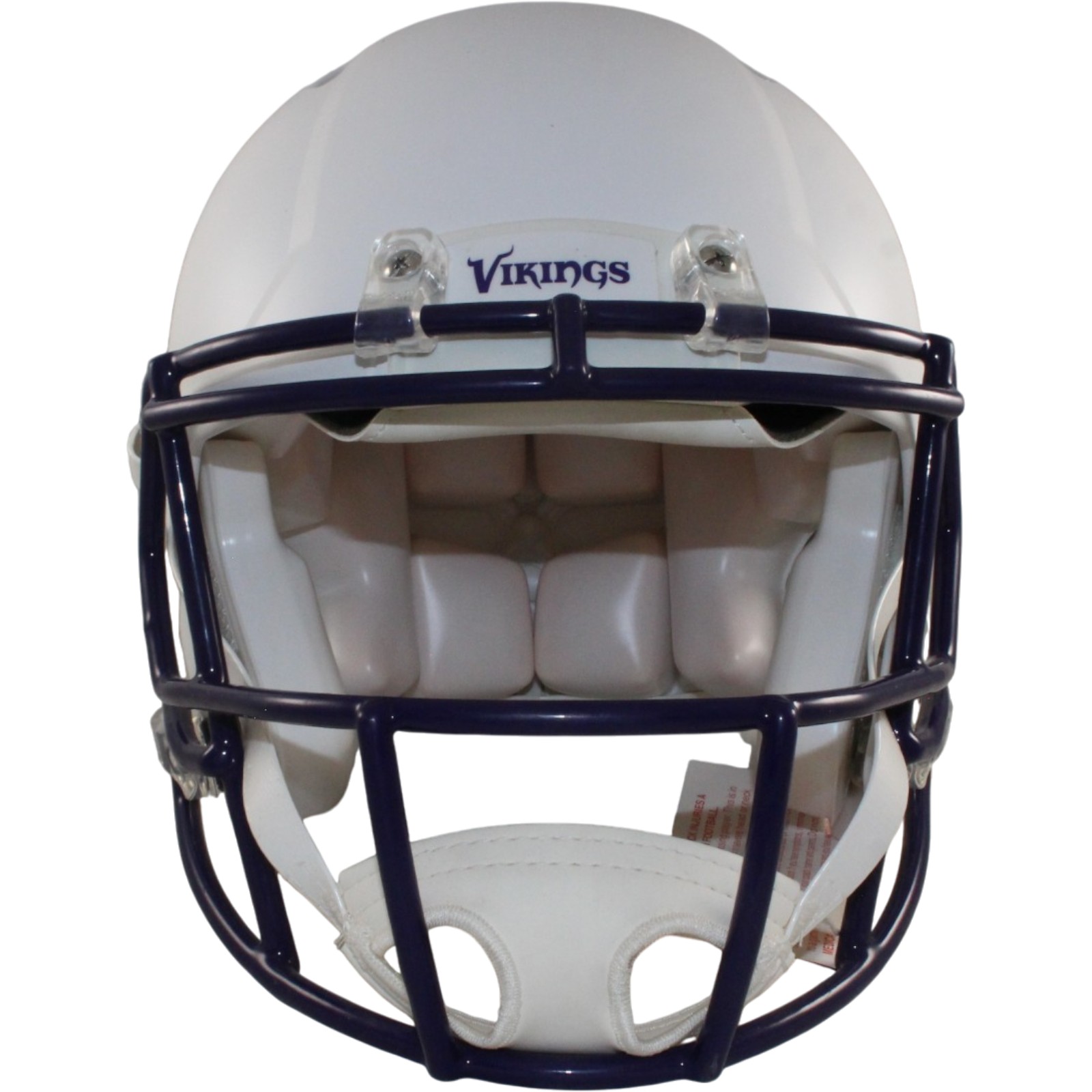 Minnesota Vikings Full Size Authentic Flt Wht Helmet Riddell New In Box 25788