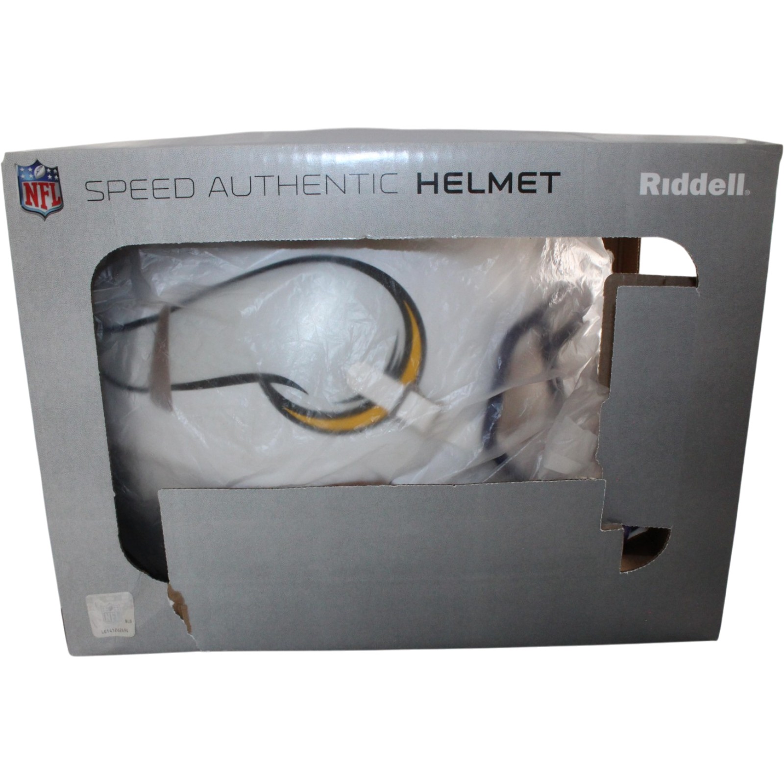 Minnesota Vikings Full Size Authentic Flt Wht Helmet Riddell New In Box 25788 6 Minnesota Vikings Full Size Authentic Flt Wht Helmet Riddell New In Box 25788