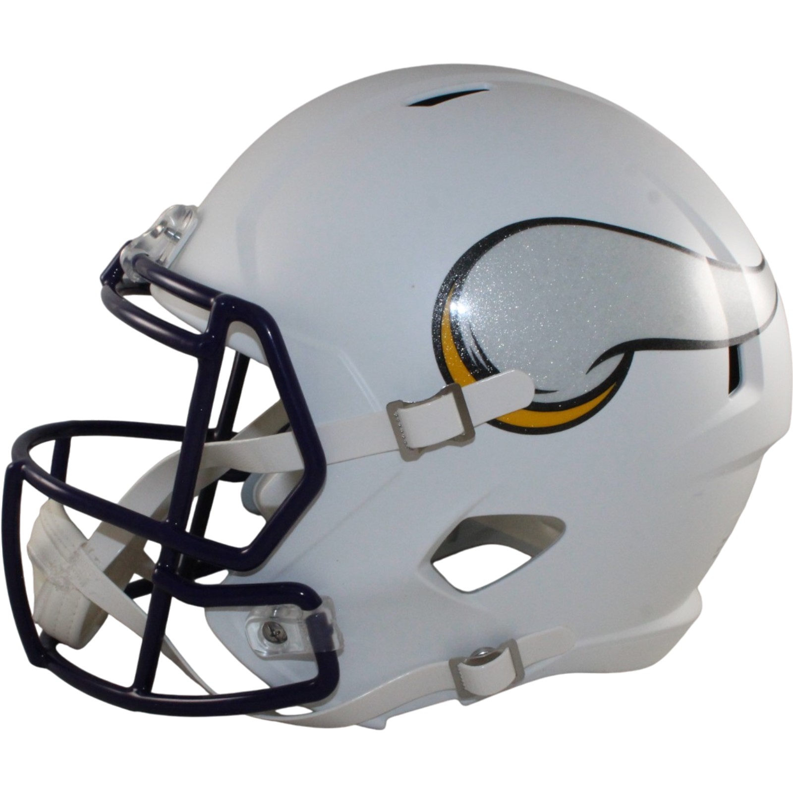 Minnesota Vikings Full Size Replica Flt Wht Helmet Riddell New In Box 25827 3 Minnesota Vikings Full Size Replica Flt Wht Helmet Riddell New In Box 25827