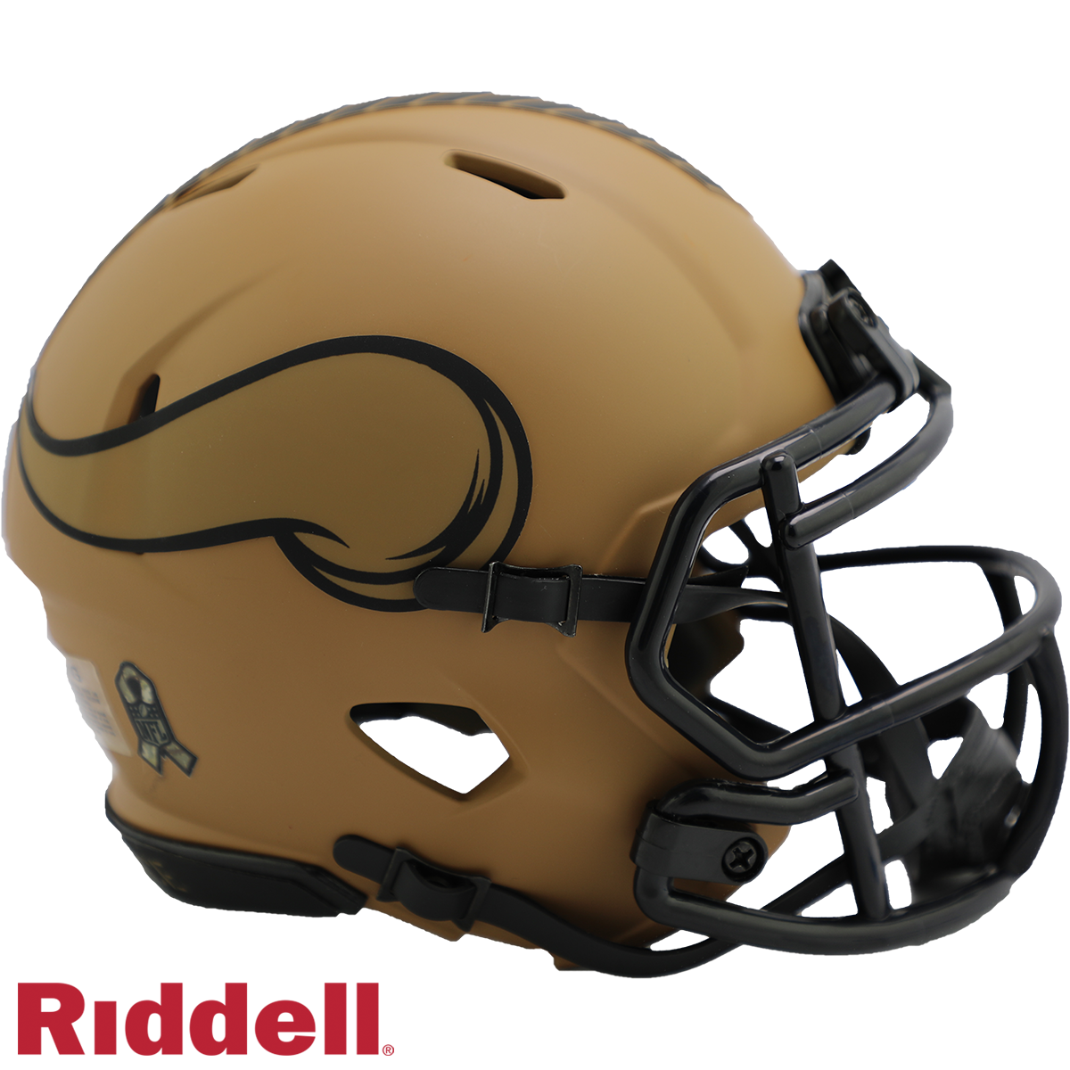 Minnesota Vikings Riddell New In Box 2023 Salute to Service Mini Helmet 42304