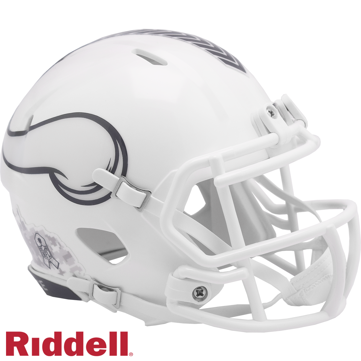 Minnesota Vikings Riddell New In Box 2024 Salute to Service Mini Helmet 48097