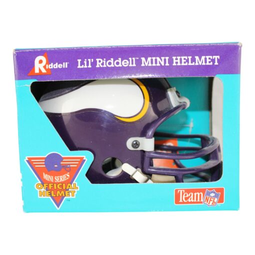 Minnesota Vikings Unautographed Mini VSR4 Replica TB 83-01 NFL 51195