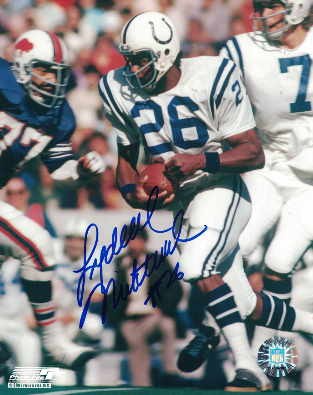 Lydell Mitchell Autographed/Signed Baltimore Colts 8x10 Photo 27887