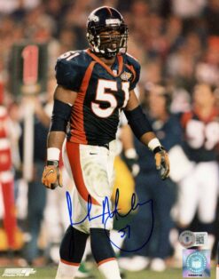 John Mobley Autographed Denver Broncos 8x10 Photo Beckett 51094