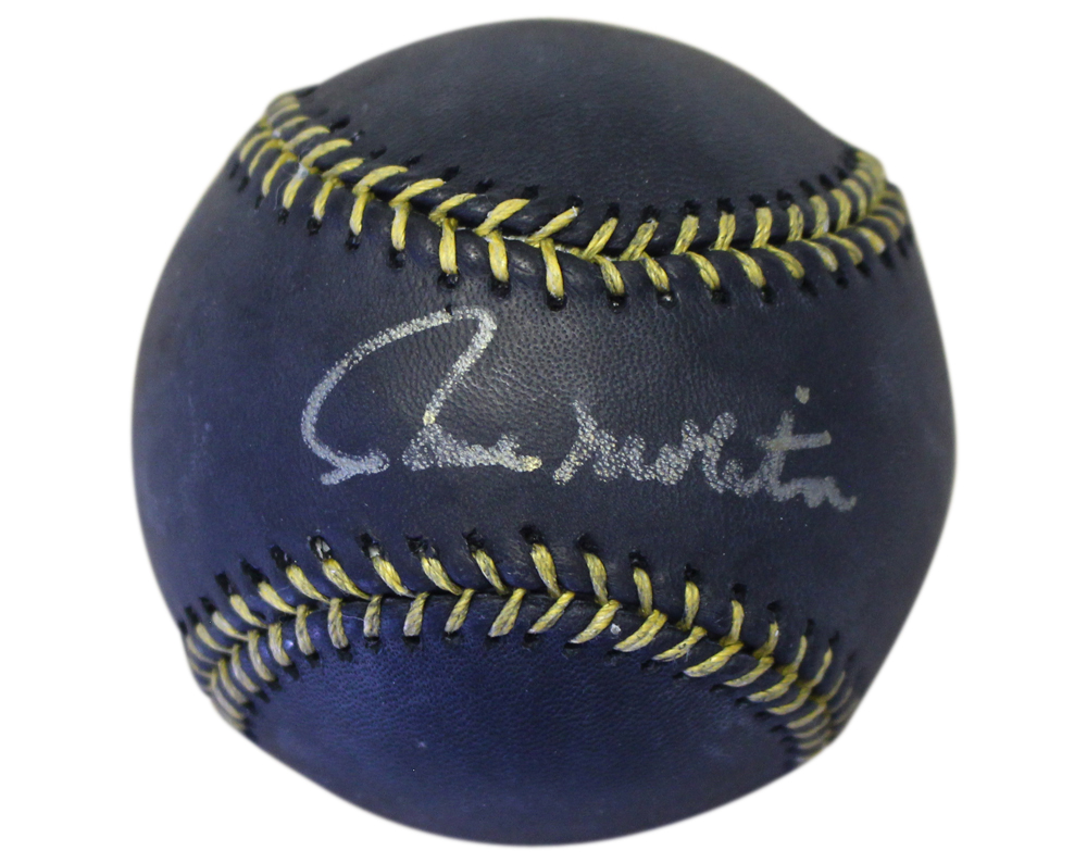 Paul Molitor Autographed/Signed Milwaukee Brewers Black Baseball JSA 31018