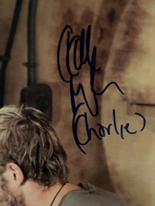 Dominic Monaghan Autographed/Signed Lost Charlie 11x14 Photo Beckett 46744