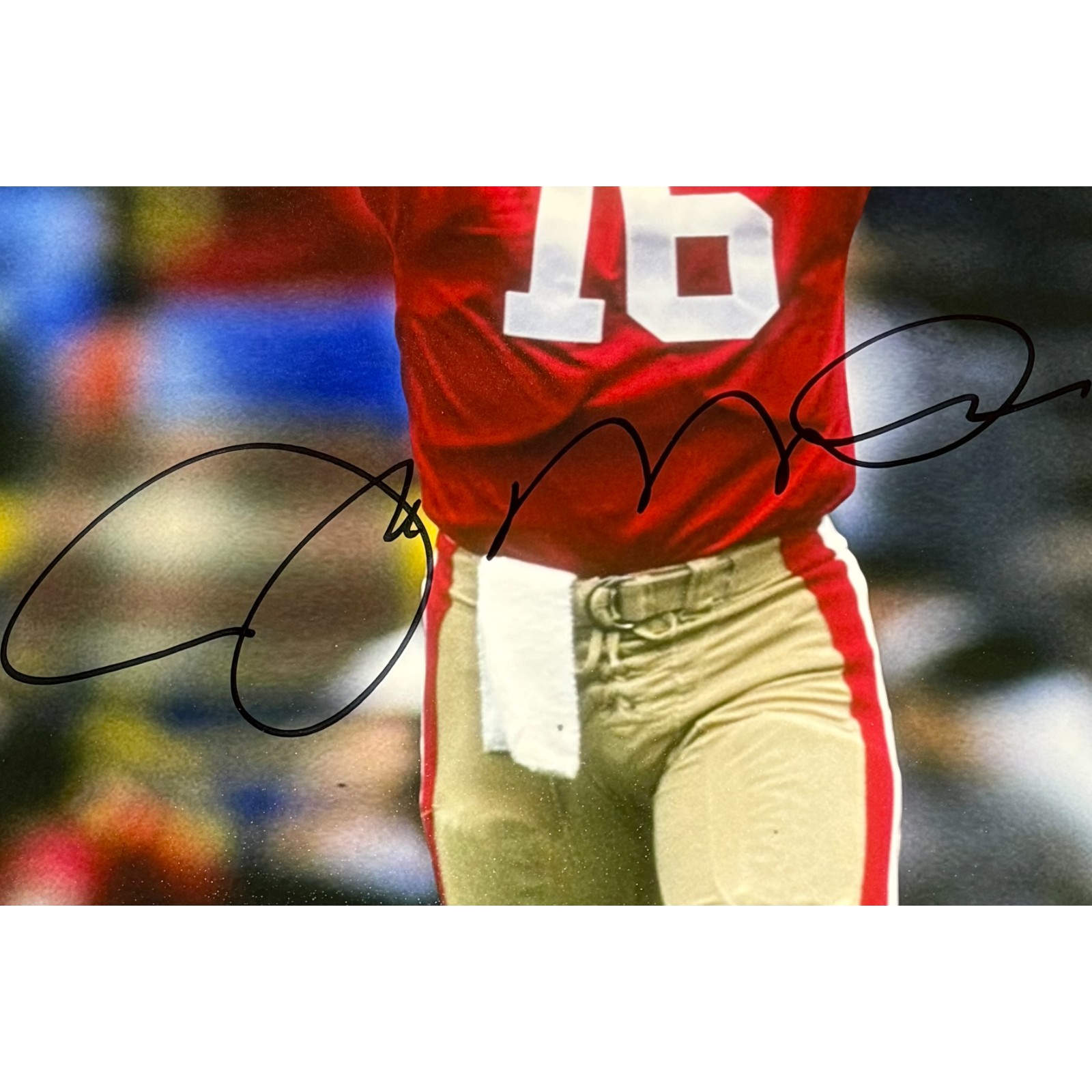 Joe Montana Autographed/Signed San Francisco 49ers 16x20 Photo Fanatics 54398 2 Joe Montana Autographed/Signed San Francisco 49ers 16x20 Photo Fanatics 54398