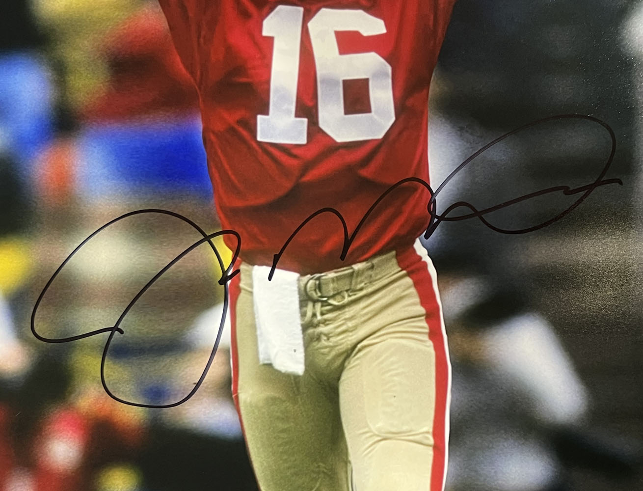 Joe Montana Autographed San Francisco 49ers 16x20 Photo Fanatics FAN