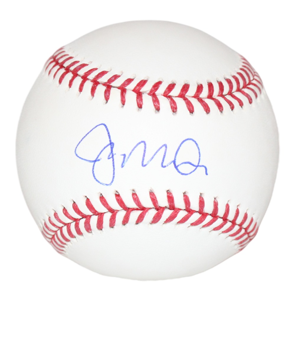 Joe Montana Autographed/Signed San Francisco 49ers OML Baseball FAN