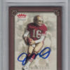Joe Montana Signed San Francisco 49ers 2004 Greats Of The Game Card BAS 26563