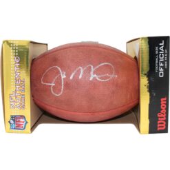 Joe Montana Autographed San Francisco 49ers NFL Wilson Football Beckett 53159
