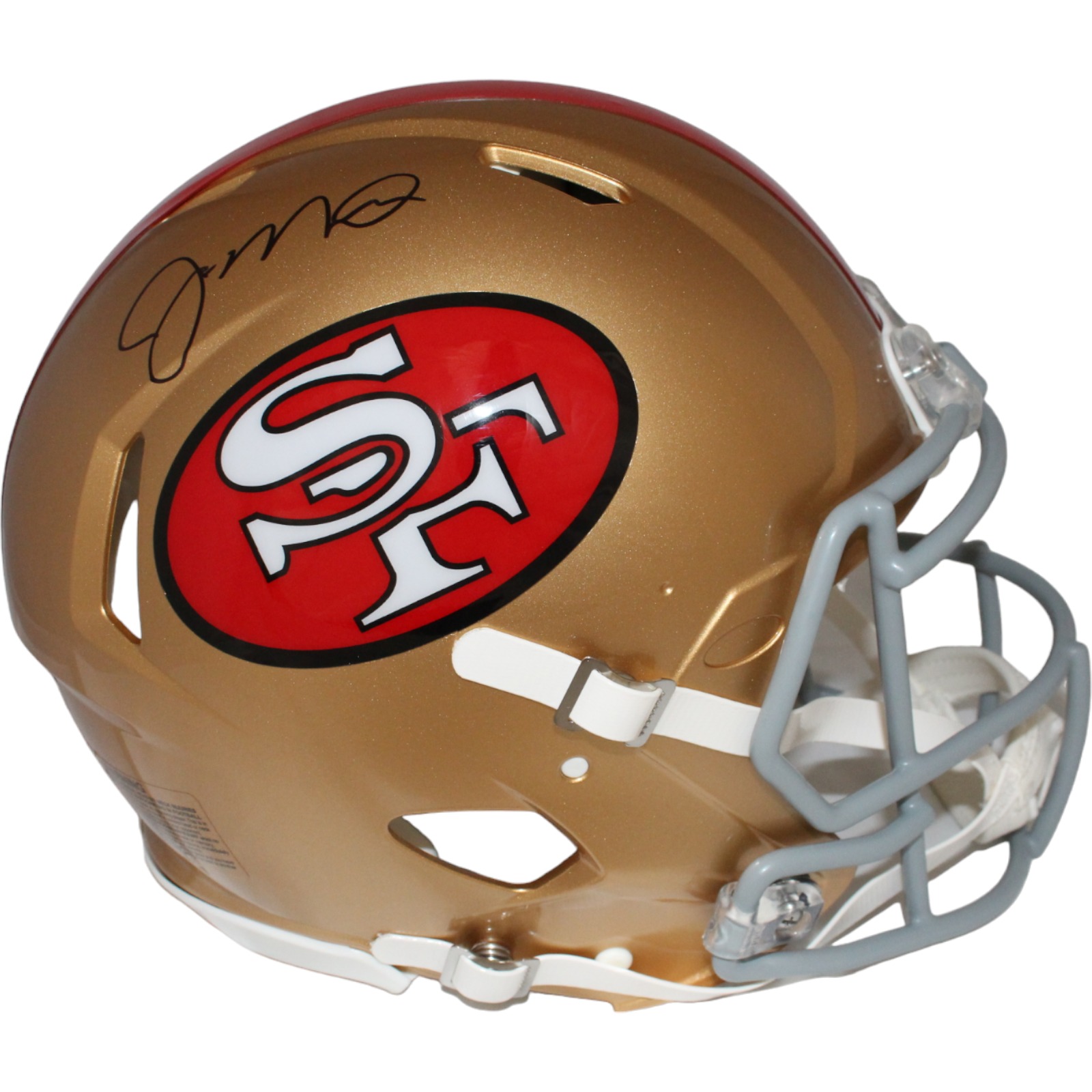 Joe Montana Autographed San Francisco TB Authentic Helmet FAN